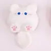 Colgante de gato bbcall de dibujos animados felpa lote de muñeca linda muñeca broche joyería bolsa accesorios colgantes diy