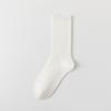 Calcetines de Algodón de Color Sólido para Mujer, Calcetines de Media Pantorrilla para Primavera y Verano, Calcetines Largos de Puño Suelto, Calcetines para Mujer de Doble Aguja Anti-Olor, Calcetines Zhuji, Absorbentes de Sudor