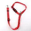 Cinturón de Seguridad para Mascotas en Coche, Correa para Perro, Anillo Redondo, Tira Reflectante Elástica Retráctil, Correa de Nylon para Perro, Suministros para Mascotas