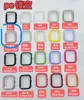 Para Apple iWatch5678910 Funda Protectora para Reloj PC Esmerilada Hueca Funda Protectora de Borde para Apple Watch