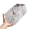 Yzt2877 Patrón de Glaciar Caja de Pañuelos Multicompartimento Caja de Almacenamiento Creativa de Lujo Ligero de Gama Alta para Baño y Dormitorio Uso Doméstico Dispensador de Pañuelos