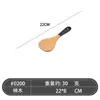Pá de Madeira Atacado Louça Japonesa Faia Frigideira Antiaderente Doméstica Cabo Longo Tamanho Frigideira para Fritar Tamanho da Pá Colher de Sopa de Madeira