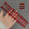 Parche para Uñas Artísticas Ojo de Gato Rojo Piedra Preciosa Código A Piezas Tira Desnuda Captando la Luz Ojo de Gato Terminado para Usar A Hecho a Mano A Prefabricado A