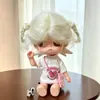Roupas de Boneca Estampa Mickey Kitty Irmã Gazi Manga Curta de Verão Zsiga 1/8 Conjunto de Sonho Substituição