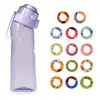 Vaso de agua con aroma, 0 azúcar, 0 calorías, 650 ml, vaso con 14 anillos de frutas saborizados, hecho de material Tritan, en stock