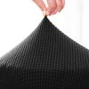 Funda Redonda para Taburete Transfronteriza en Stock, Funda Elástica Universal para Silla de Barra de Tamaño Grande, Funda Redonda para Silla Ajustable Lavable Antideslizante
