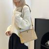 Bolso Pequeño Cuadrado Cruzado para Mujer Nuevo Ligero Color Sólido Repelente al Agua Nylon Bolso de Mujer Tendencia Transfronteriza Hombro Único Bolso de Mamá