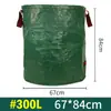 Sacos impermeáveis de grande capacidade para coleta de folhas para jardins, adequados para uso externo, dobráveis e projetados para coletar folhas caídas, ervas daninhas e resíduos de jardim