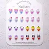 Acessórios de Arte para Unhas Cartoon Sanrio Cone de Sorvete Tridimensional Fofo Acessórios de Unha Usáveis Kuromi Kt Cat Atacado
