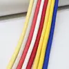 Cuerda de Poliéster Trenzado con Núcleo Colorida de 6 mm Correa Cruzada para Teléfono Correa de Hombro para Bolso Encriptada de 32 Hilos Cuerda de Poliéster Trenzado con Núcleo