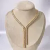 Nova Série de Conjuntos de Pulseira, Colar e Brinco com Zircônia AAA Brilhante de 2mm a 4mm Adequada para Uso Diário e Trajes de Festa