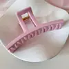 Pinza para el Cabello Tiburón Rosa Barbie, Pinza de Garra Simple y Elegante para Mujer, Versátil para Primavera y Otoño, Pasador Elegante para Recogido en la Parte Trasera de la Cabeza