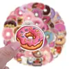 57 Nuevos Pegatinas de Graffiti de Dibujos Animados de Donas Lindas Maleta Taza de Agua Patineta Pegatinas Venta al por Mayor