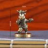Adornos Retro de Latón Caballo de Guerra que Genera Dinero Nuevo 2026 Caballo del Zodiaco Hogar Sala de Estar Oficina Año del Caballo Adornos de Escritorio