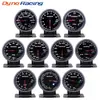 Modificación de Coche Indicador de 60mm Doble Retroiluminación Turbo RPM Temperatura de Aceite Temperatura de Agua Presión de Aceite Voltaje Gas de Escape AFR