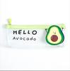 Estuche Transparente Sencillo Estilo K para Niñas Estilo Ins Gran Capacidad Estilo Japonés Creativo Elegante Divertido Coreano Retro Literario