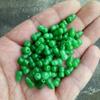 Jade Verde Seco Repujado Dragón de Hierro Accesorios de Vida Piezas de Jade Doble Felicidad Hojas Pétalos Tuberías de Jade con Cuentas Anillo de Jade de Loto
