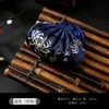 Festival del Bote del Dragón sachet de estilo antiguo de alta gama sachet plisado bordado borla colgante de raíz de loto accesorios Hanfu bolsa vacía para monedero