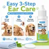 Gotas Limpiadoras Oculares para Mascotas KineShineX Alivian la Picazón y el Mal Olor con una Fórmula Suave Adecuada para Perros y Gatos