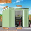 Cuarto de Almacenamiento Exterior, Cobertizo de Herramientas, Almacenamiento de Jardín, Casa de Almacenamiento Sencilla, Casa Modular para Terraza de Patio, Cuarto de Almacenamiento Móvil Desmontable