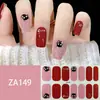 ZA - Adhesivo para uñas blanco sin hornear, totalmente impermeable, parche para decoración de uñas, sensación avanzada, simple, pegamento para esmalte de uñas al por mayor