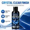 Kineshinex Artesanato em Resina Solução de Polimento e Cuidado 40ml Resina Cristal Transparente Protetor de Brilho Anel