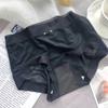 Pantalones de mascarilla de secado rápido ultrafinos de verano sin costuras de seda de hielo, ropa interior de entrepierna de algodón de cintura grande para mujer, venta al por mayor