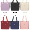 Moda Femenina Verano Color Puro 2025 Nueva Tela Oxford Lona Ligera Gran Capacidad Bolso Cruzado Casual Bolso de Hombro