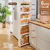 9/10/15cm Porta Traseira Gap Gabinete Gap Armazenamento Rack Cozinha Doméstica Geladeira Ultra-estreito Lado Gap Gabinete Armazenamento