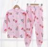 Conjunto de ropa interior para niños de Otoño e Invierno ropa de bebé infantil pantalones largos pijamas para niños y niñas ropa infantil al por mayor entrega de una sola pieza