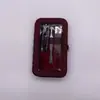Fabricante Personalizado Atacado Conjunto de Cortadores de Unha para Uso Doméstico, Cortadores de Unha, Pinças para Sobrancelha, Lixa de Unha, Lixa de Vidro, Portátil, com Impressão de Logo
