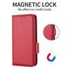 Funda para teléfono móvil Xiaomi Poco M3 con protección para tarjetas, hebilla abatible, soporte con patrón de lichi, billetera de cuero