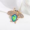 Nuevos accesorios de corsage antiguos exquisitos de vidrio de alta calidad, abeja incrustada de diamantes de imitación, accesorios de decoración para ropa y cabello DIY