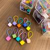 Xuxinhas de Urso Coloridas para Crianças, Laços de Cabelo de Desenho Animado para Bebês Que Não Danificam o Cabelo, Xuxinhas Elásticas Pequenas, Acessórios de Cabelo, Presilhas de Cabelo