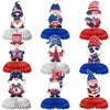 Suprimentos de decoração para festas e festivais personalizados pelo fabricante, ornamentos de favo de mel, bolas de favo de mel de papel, adereços de mesa