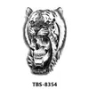 Tbs Cross-Border se especializa en Pegatinas de Tatuaje de Animales en Blanco y Negro y Florales Coloridos para Medio Brazo, Unisex, Estilo Europeo y Americano