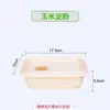 Caja de Almuerzo Desechable de Almidón de Maíz Caja de Almuerzo Biodegradable para Llevar Caja de Almuerzo Empaquetada Bol para Sopa Base de Almidón