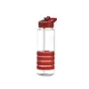 Comércio exterior copo de água grande capacidade copo plástico garrafa de água esportiva fitness copo transparente com canudo e tampa resistente a quedas resistente a altas temperaturas
