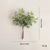 Amazon Decoraciones Navideñas de Plantas Artificiales para Insertar Adornos Decorativos diy Escena Navideña Adornos Decorativos de Hojas de Eucalipto