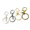 Muñeca Pom-Pom Accesorio Colgante Piezas Cierre de Langosta de Metal Llavero Hebilla en Forma de Ocho Juego de Tres Piezas Llavero de Metal