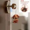 Adornos Colgantes Creativos Acrílicos Transfronterizos de Perro Accesorios para Coche Decoración Interior Colgantes para Coche