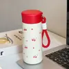 Nueva taza térmica mini, acero inoxidable 316, capacidad pequeña, portátil para uso en exteriores, tamaño de bolsillo, diseño simple, ideal como regalo, con asa