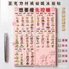 Imanes para Refrigerador de Acrílico Plano de Ciudades Turísticas Nacionales, Marcadores Emblemáticos de Beijing y Shanghái, Pegatinas Magnéticas Culturales y Creativas, Atracciones
