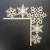 Decoración de Pared Navideña Nueva para Amazon Transfronterizo Colgante de Puerta Esquina de Puerta Jesús de Navidad Llegó a Casa Decoración