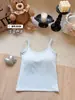 Top Versátil Novo com Gola U, Menina Picante Multicor, para Usar por Cima ou por Baixo, Lindo Design nas Costas, Elástico, Anti-Exposição, Slim Fit de Verão, com Bojo