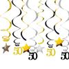 Decoração de suspensão em espiral de PVC com tema de aniversário para decoração de festa de aniversário para decoração de festa de aniversário