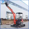 Excavadora compacta de orugas transmisión hidráulica excavadora de ingeniería trituración equipo mecánico multifuncional