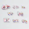 Cristal K9 Diamante Cor Clara Cognac Rosa Base Pontiaguda Multifacetado Super Brilho Cor de Unha Diamante Gota d'Água Quadrado Gordo Coração Diamante Joia