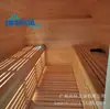 Fabricante Shangke sala de sauna de madera maciza sala de sudoración al aire libre sala de sauna de puerta cilíndrica se puede combinar con diferentes estufas de sauna