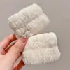 Diadema divertida estilo coreano de dibujos animados para mujer, con diseño de peluche, perfecta para usar al aplicar mascarillas faciales o lavarse la cara, y también adecuada para crear un peinado de coleta alta.